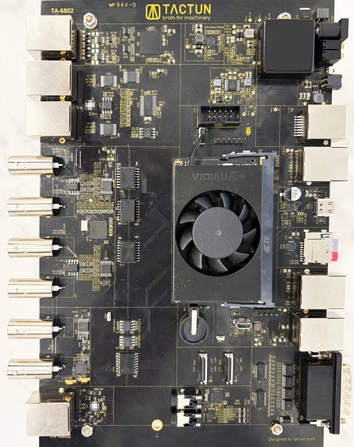 TACTUN AI-native controller board with NVIDIA Jetson
